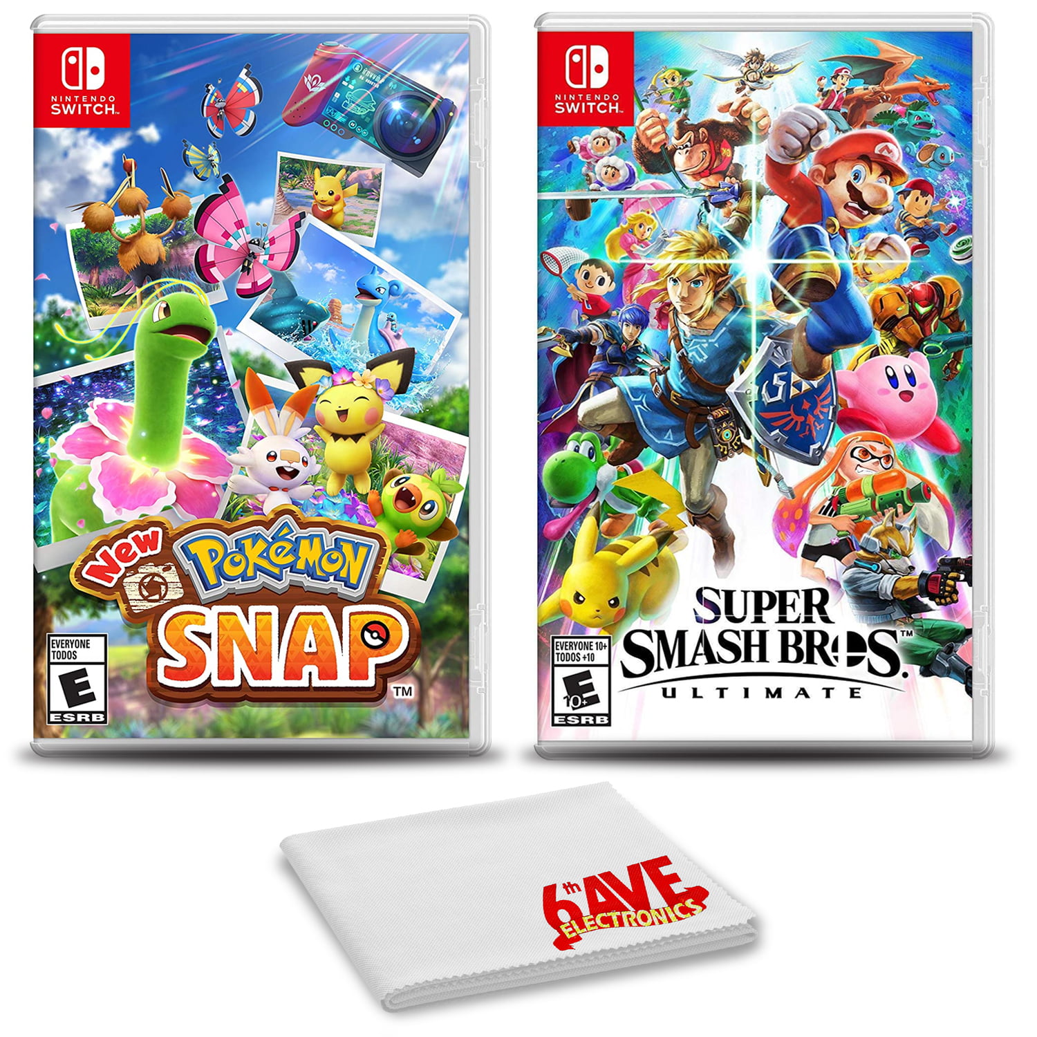 Pokemon Snap and Super Smash Bros, Nintendo Switch, HACPARFTA-07