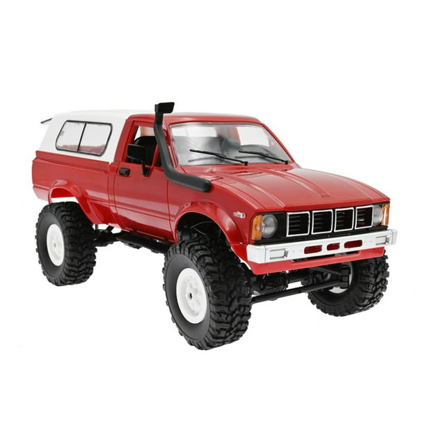 RC Car Safety Vehicle Models Transmisor Iluminación Inteligente Cuatro Transporte Interés Interés Cultivo 2.4GHz Crawler para Niño Adulto Rojo tholdsy FN001799-02