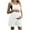02-White, variant on QATAINLAV Women's Ribbed Knit Sleeveless Romper Maternity Pregnancy Soft Comfy Loose Onesie Shorts Solid Color Casual Short Jumpsuits with Pockets, Black, L