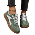 thumbnail image 3 of Willtoo Women Tennis Running Shoes Comfortable Lace Up Walking Shoes Non Slip Lightweight Casual Sneakers, 3 of 4