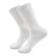 thumbnail image 2 of Xiao Hua 10 pares de calcetines de algodón para mujer, finos, suaves, cómodos, transpirables, de vestir, por encima del tobillo, para negocios, informales y deportivos (blancos)., 2 of 2