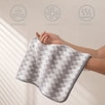 thumbnail image 2 of Beartech 12 Piece Hand Towel Set, Ultra Soft and Highly Absorbent Microfiber Towels 600GSM Quick Dry 16"x32" Hand Towels For Bathroom,kitchen-Light Gray, 2 of 9