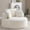 53" Corduroy Beige, variant on Vanress 53'' Oversized Round Chaise Lounge Chair Indoor,Upholstered Corduroy Deep Seat Cloud Circle Sofa Chair,Modern Fluffy Comfy Floor Reading Armchair for Living Room,Bedroom,No Assembly,Green