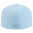 thumbnail image 4 of Men's New Era  Light Blue Washington Nationals Color Pack A-Frame 59FIFTY Fitted Hat, 4 of 5