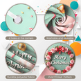 thumbnail image 6 of Colorful Design Christmas Banner Decorative Wreath Holiday Decoration Party Backdrop for Home Celebration Photo Props Winter Festive, 6 of 9