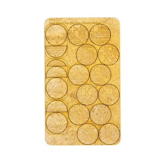 Kromlech Cathedral - 28.5mm Round Base Toppers New