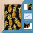 thumbnail image 2 of Spiral Notebook,Double-Wire Spiral College Lined Journal Notebook for Study and Notes,100 Pages,5.71x 8.26 in - Simple Pineapple Repeat Pattern, 2 of 7