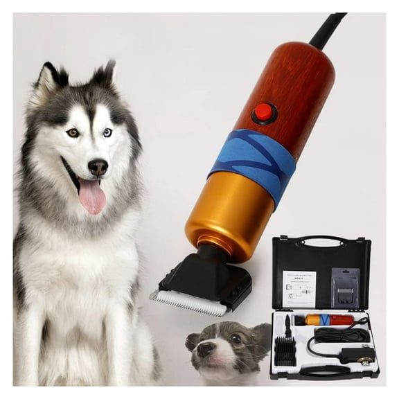 Electric Sheep Shears 200W, Professional Animal Grooming Clippers Kit for Sheep, Dogs, Cats, Goats, Alpacas, Rabbits - 10ft Corded Clipper w/ 2 Blades