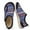 Blue Pattern, variant on Womens Men Slippers Wide Width Diabetic Shoes Adjustable Barefoot Walking Shoes for Arthritis Edema Feet