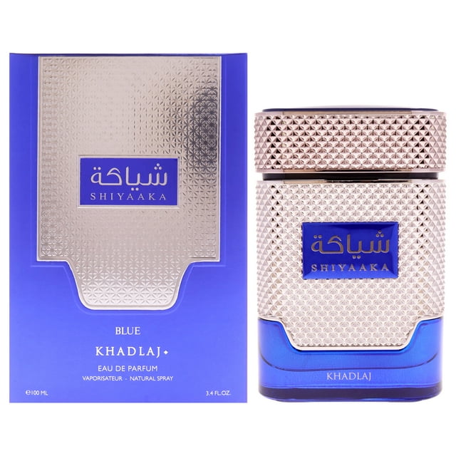 Perfume Khadlaj Shiyaaka Blue Eau de Parfum para hombre, 100 ml