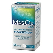 Mag-Ox 400 Magnesium Oxide Dietary Mineral Supplement Tablets 120 count