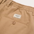 thumbnail image 3 of Honor The Gift Men's Baldwin Wool Blend 9.5" Inseam Long Shorts (Large, Khaki), 3 of 4