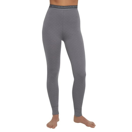 

THERMOWAVE - MERINO XTREME / Womens Merino Wool Thermal Pants / Silver Grey Melange - Small