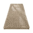 thumbnail image 2 of 24x17 Inch Chenille Bathroom Rug Extra Soft Thick Long Pile Absorbent Non Slip Machine Washable and Dryable for Bathroom(Camel), 2 of 6