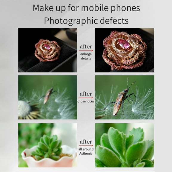 Macro Lens,Camera Lens Universal Lens Mobile No With Cloth Lens 30mm-120mm Lens 30 Mm 30 Mm - 120 Mm No Lens Clip-on Universal Lens 15/14/13/12/11 30mm-120mm Kit Mm No Universal