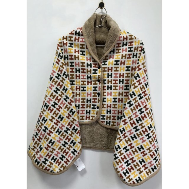 Checked Scarf, Lightweight, Foot Warmer Cover, Wind Protection, Sleeping Bag, Cape Poncho for Wheelchair Users