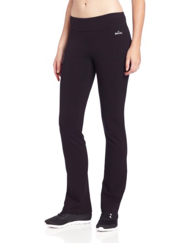 Spalding Women's Slim Fit Pant, Black 
