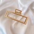 thumbnail image 5 of 5 Pinzas De Pelo Grandes De Metal Dorado, 5 of 5
