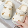 thumbnail image 4 of JIAYUE Unisex Kids Clogs Sandals Closed Toe Trendy Solid Color Slip-On Summer Cozy Flat Breathable Water Shoes For Beach Pool Outdoor Activities, 4 of 8