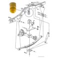 thumbnail image 1 of rear bump bump stops-2 * Trear axle bumpers-yellow, 1 of 5