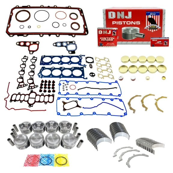 DNJ EK4149A Engine Rebuild Kit Fits Cars & Trucks 1999 Ford 4.6L V8 16V SOHC 281cid