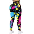 thumbnail image 2 of WAYUTE Womens Leggings High Waisted Stylish Prints Soft Sports Yoga Trousers Stretchy Fit Trendy for Laides Workout XL, 2 of 6