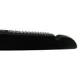 thumbnail image 5 of NAHANCO #20217BH 17" Black Wooden Top/Shirt Hangers with Black Hook (Pack 0f 100), 5 of 6
