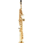 Allora ASPS-550 Paris Series Straight Soprano Sax Lacquer Lacquer Keys