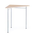 thumbnail image 4 of Guidecraft Adjustable Standing Desk - Triangle for Kids and Adults: Adjustable Height Wood Writing Desk with Metal Legs for Home, Classroom and Office, 4 of 6