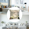 thumbnail image 5 of nygtbtfer  Eucalyptus Leaves Throw Pillow Covers,  Green Leaves Be A Light for All to See Spring Cushion Case Decoration for Sofa Couch Set of 2 White, 5 of 7