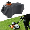 thumbnail image 3 of Lawn Mower Fuel Gas Tank Lawnmower Engine Fuel Tank Replacement With Cap, 3 of 10
