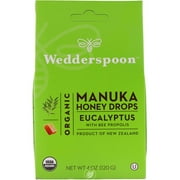 Wedderspoon Organic Manuka Honey Drops Eucalyptus 4oz