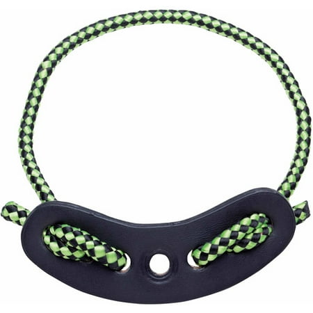 Allen Braided Bow Wrist Sling, Black/Green
