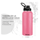 thumbnail image 3 of Termo Vaso-botella  Bloosom Acero Inoxidablecon Fría/caliente 32 Oz Carmesí, 3 of 4