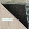 thumbnail image 6 of Addison Rugs Chantille Indoor/Outdoor Transitional Stripes Teal Machine Washable Rectangle Rug, 10' x 14', 6 of 8