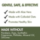 thumbnail image 3 of After Sun Soothing Natural Body Lotion with Aloe & Oats for Sunburn Relief & Hydration – 8 oz by LatherGreen, 3 of 6