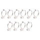 thumbnail image 1 of Minnieouse 10 Uds. Convertidores de Clip para oreja, accesorios para pendientes, componentes de joyería hechos a mano con almohadillas de Ropa, zapatos y accesorios Miscelánea Tipo18, 1 of 6