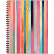 Happy Stripe 2026 6.5" x 8.5" Weekly Monthly Softcover Planner