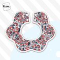 Baby Bibs Paisley Print No.J95 Absorbent Cotton Baby Bibs for