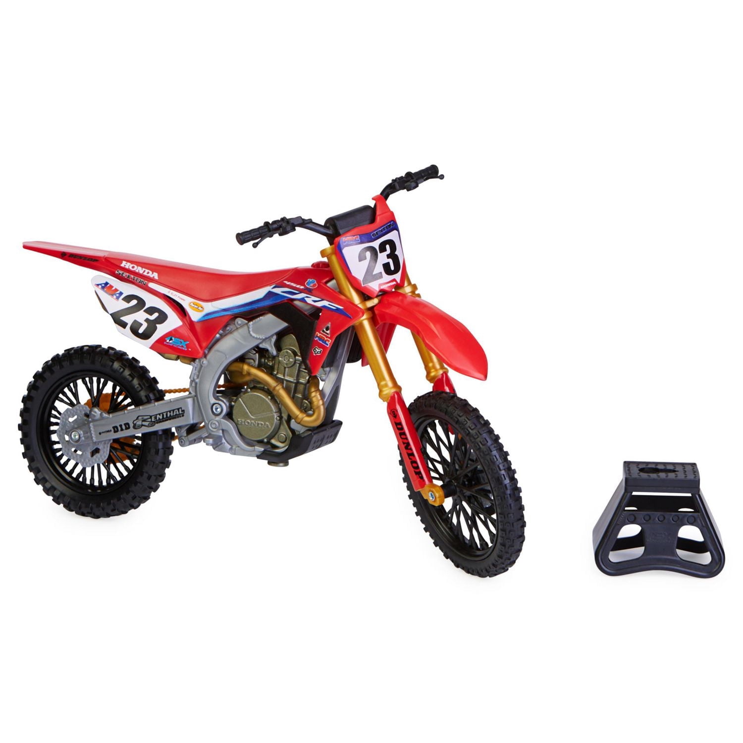 Supercross, Authentic Chase Sexton 1:10 Scale Collector Die-Cast Motorcycle Replica with Display Stand