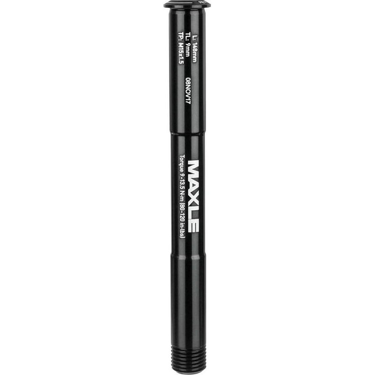 SRAM Axle Maxle Stealth Front MTB 15x100 Length 148mm Thread Length 9mm Thread Pitch M15x1.50 Standard