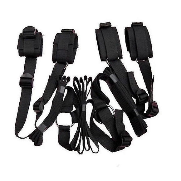 Party gift couple gift set bed handcuffs and shackles restraints male and female couple adult game HKO