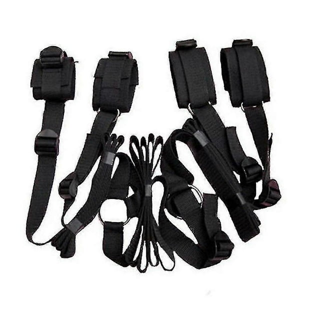 Party gift couple gift set bed handcuffs and shackles restraints male and female couple adult game HKO