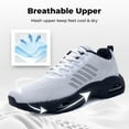 thumbnail image 6 of Artlea Mens Running Shoes Breathable Tennis Shoes Lightweight Athletic Walking Sneakers for Gym Jogging Workout, Size 7-13, 6 of 7