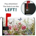 thumbnail image 2 of Spring Welcome Mailbox Covers Magnetic Colorful Flowers Butterfly Mailbox Cover Standard Size 18 X 21 Inch Summer Floral Holiday Mailbox Wrap Post Letter Box Cover Decorative for Home Outdoor Garden, 2 of 6