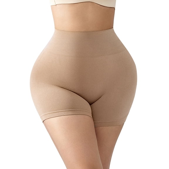 Athlemo Plus Size Women's Tummy Control Light Compression Panties High Waist Slimming Underwear