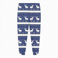 thumbnail image 4 of NOLDARESToddler Boys Girls Christmas Printed Pajamas Kids 2 Piece Train Kids Pjs Sleepwear Clothes Set X111-Navy, 4 of 5