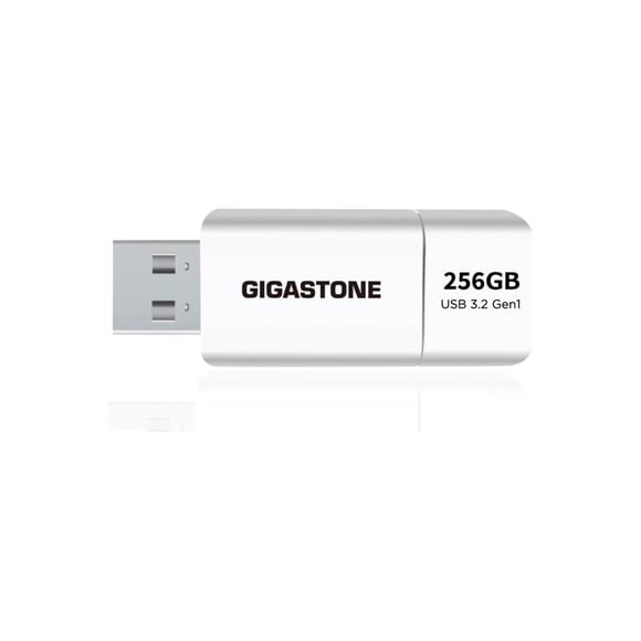 Unidad flash Gigastone 256 GB USB, paquete de 1 unidad, blanca