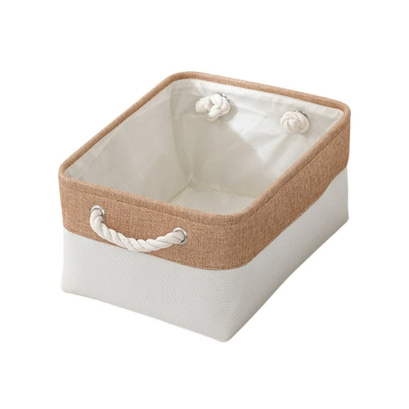 1 Pack Fabric Storage Bins Storage Basket Closet Shelf Organizer for Closet Organizing, Decorative Large Linen Closet Organizers and Storage 14.17"x10.24"x6.3"