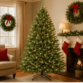thumbnail image 6 of 6FT Artificial Christmas Tree Premium Pine Xmas Tree with PVC Tip, Christmas Tree Holiday Party Decor for Home Office, Foldable Stand, Easy Assembly, 6 of 7